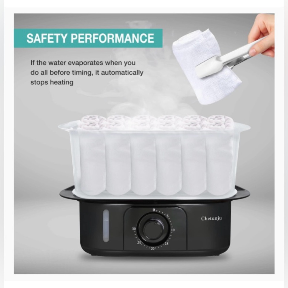 NEW IN THE BOX Chetunju 8L Professional Towel Steamer
